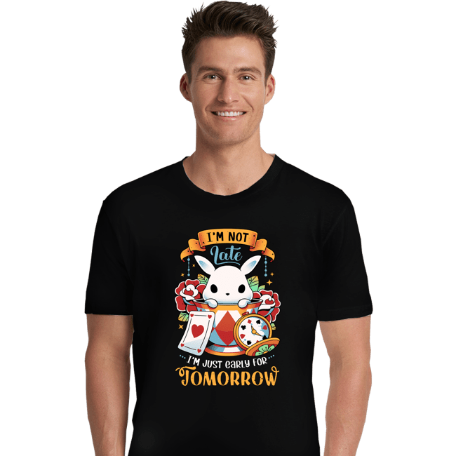 Daily_Deal_Shirts Premium Shirts, Unisex / Small / Black Wondrous Rabbit
