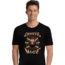 Load image into Gallery viewer, Shirts Premium Shirts, Unisex / Small / Black Chaotic Nice Christmas
