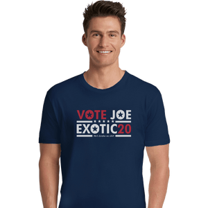 Shirts Premium Shirts, Unisex / Small / Navy Vote For Joe