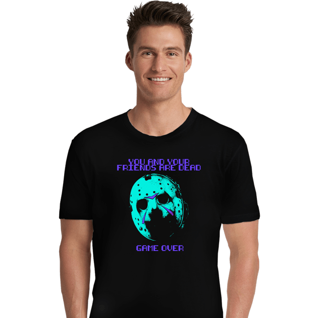 Daily_Deal_Shirts Premium Shirts, Unisex / Small / Black NES Game Over