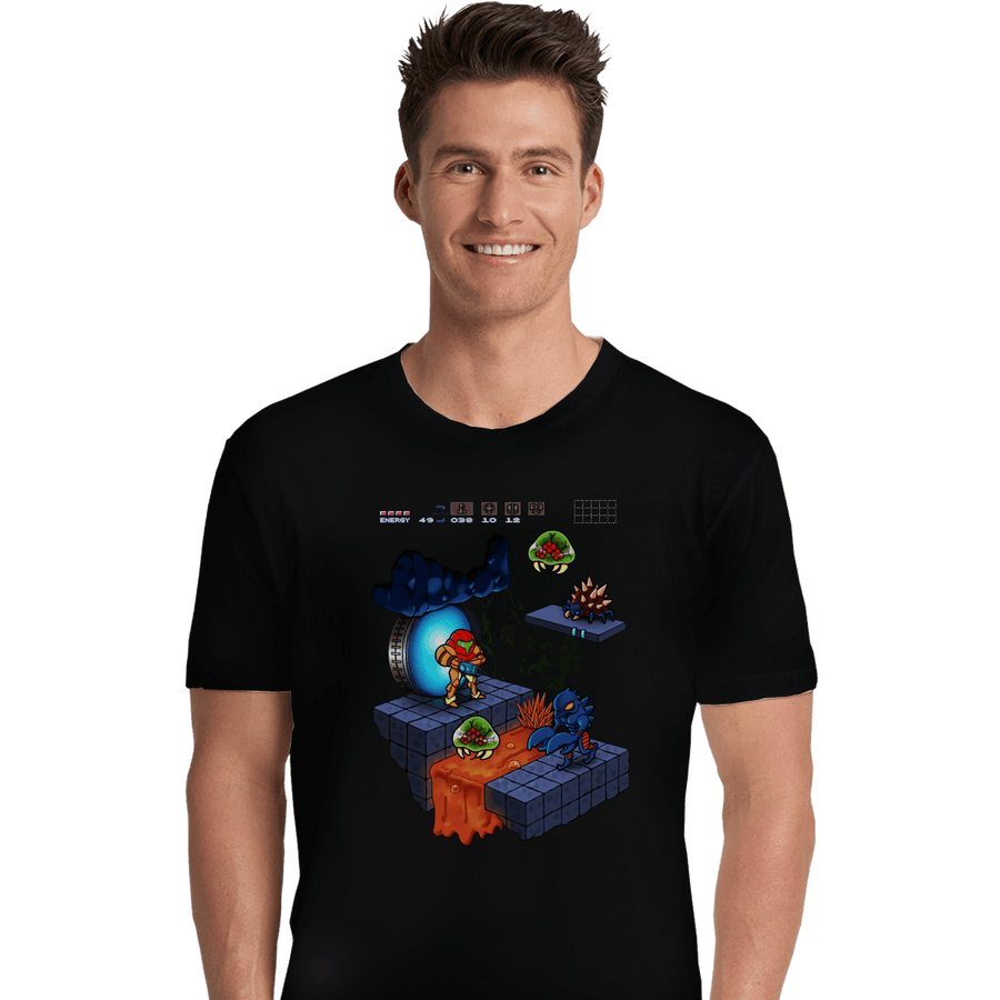 Shirts Premium Shirts, Unisex / Small / Black Isometroid