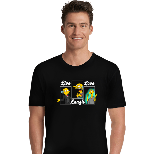 Daily_Deal_Shirts Premium Shirts, Unisex / Small / Black Live, Laugh, I Bring You Love