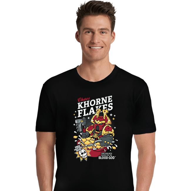Secret_Shirts Premium Shirts, Unisex / Small / Black Khorne Flakes