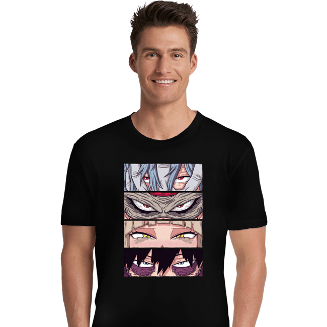 Daily_Deal_Shirts Premium Shirts, Unisex / Small / Black MHA Villains Eyes