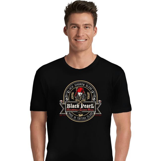 Daily_Deal_Shirts Premium Shirts, Unisex / Small / Black Black Pearl Rum