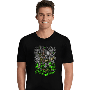 Daily_Deal_Shirts Premium Shirts, Unisex / Small / Black Wolf Knight