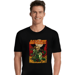 Shirts Premium Shirts, Unisex / Small / Black Battletoads