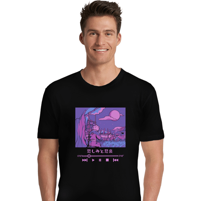 Daily_Deal_Shirts Premium Shirts, Unisex / Small / Black Sadness & Sorrow