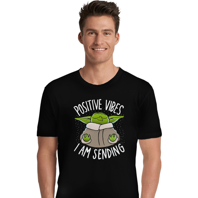 Daily_Deal_Shirts Premium Shirts, Unisex / Small / Black Positive Vibes