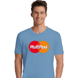 Daily_Deal_Shirts Premium Shirts, Unisex / Small / Powder Blue Multipass Card