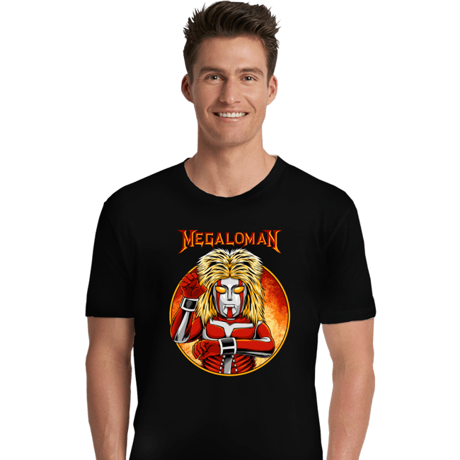 Shirts Premium Shirts, Unisex / Small / Black Megaloman