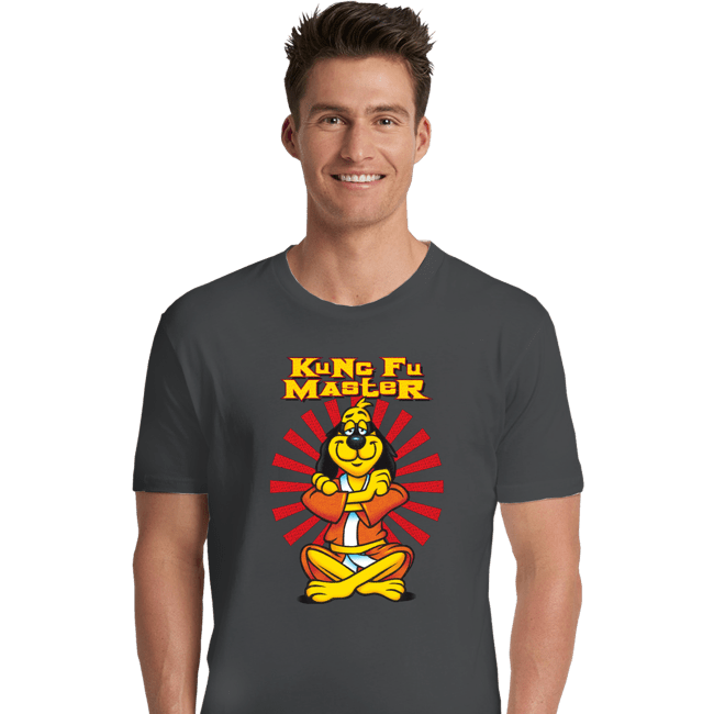 Daily_Deal_Shirts Premium Shirts, Unisex / Small / Charcoal Kung Fu Master