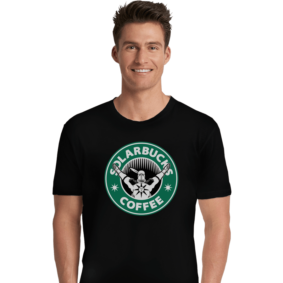 Shirts Premium Shirts, Unisex / Small / Black Wake Up And Praise The Coffee