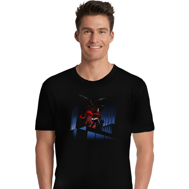 Shirts Premium Shirts, Unisex / Small / Black Strider The Animated Series