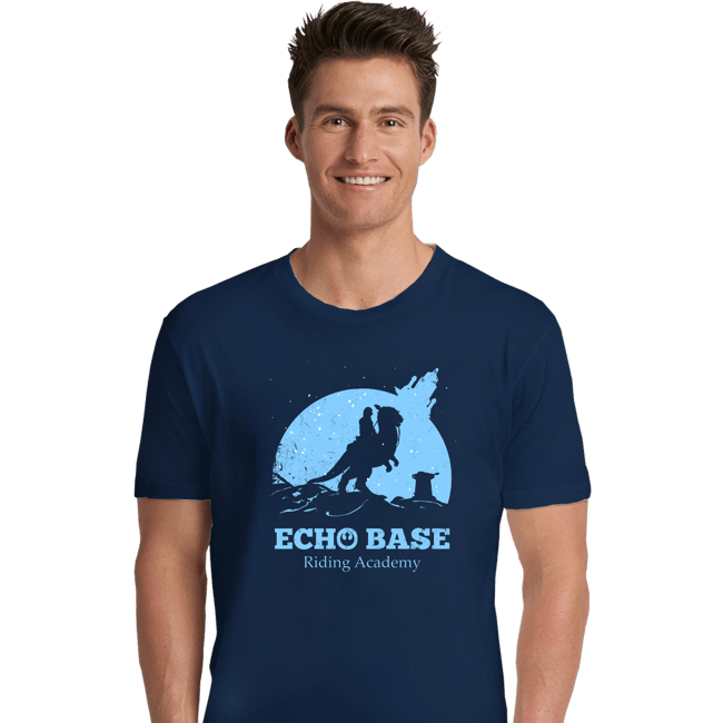 Daily_Deal_Shirts Premium Shirts, Unisex / Small / Navy Echo Base Riding Academy
