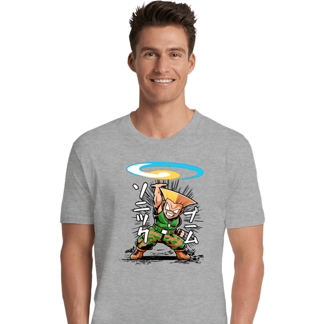 Daily_Deal_Shirts Premium Shirts, Unisex / Small / Sports Grey Sonic Disc