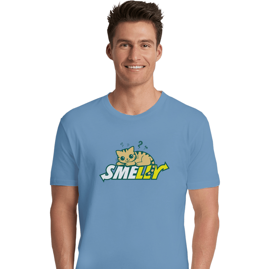 Secret_Shirts Premium Shirts, Unisex / Small / Powder Blue Smelly Cat Secret Sale