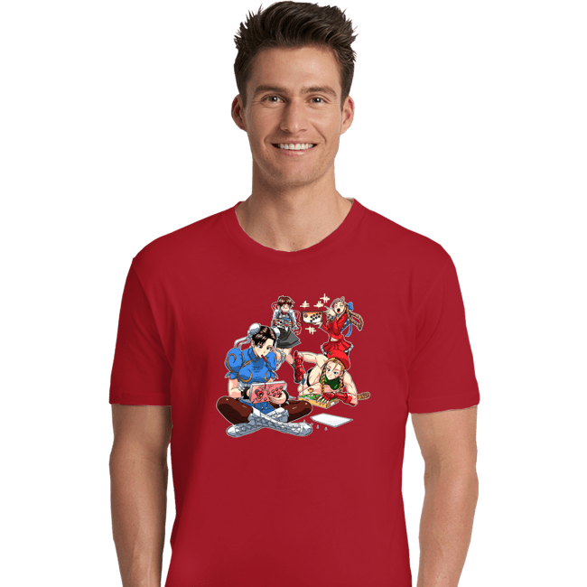 Daily_Deal_Shirts Premium Shirts, Unisex / Small / Red Showoff