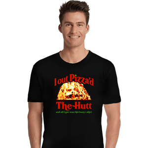 Secret_Shirts Premium Shirts, Unisex / Small / Black Out Pizza The Hut