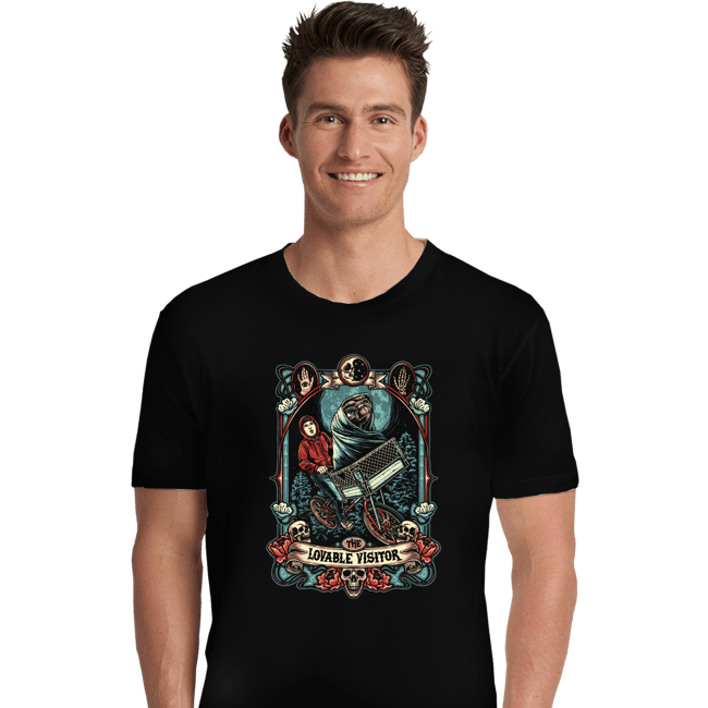 Daily_Deal_Shirts Premium Shirts, Unisex / Small / Black The Lovable Visitor