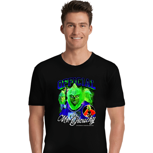 Shirts Premium Shirts, Unisex / Small / Black Mr Grouchy x CoDdesigns Bootleg Hip Hop tee