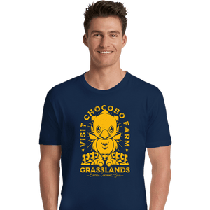 Shirts Premium Shirts, Unisex / Small / Navy Grasslands Area Farm
