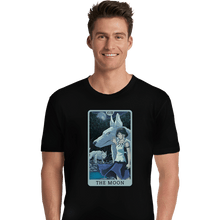 Load image into Gallery viewer, Daily_Deal_Shirts Premium Shirts, Unisex / Small / Black Tarot Ghibli The Moon

