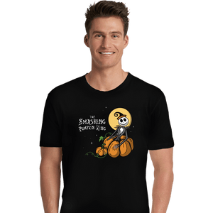 Daily_Deal_Shirts Premium Shirts, Unisex / Small / Black The Smashing Pumpkin King