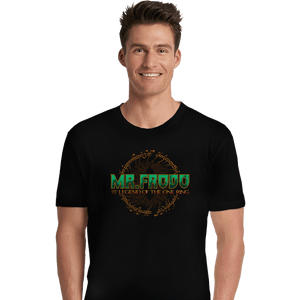 Shirts Premium Shirts, Unisex / Small / Black Mr. Frodo