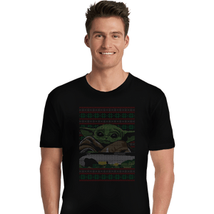 Shirts Premium Shirts, Unisex / Small / Black Baby Yoda Ugly Sweater