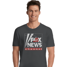 Load image into Gallery viewer, Shirts Premium Shirts, Unisex / Small / Charcoal Faux News
