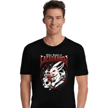 Load image into Gallery viewer, Secret_Shirts Premium Shirts, Unisex / Small / Black Killer Rabbit Metal
