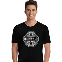 Load image into Gallery viewer, Shirts Premium Shirts, Unisex / Small / Black Greetings From Dunwall
