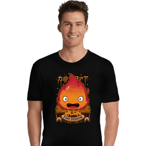 Shirts Premium Shirts, Unisex / Small / Black Fire Demon