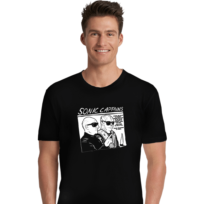 Daily_Deal_Shirts Premium Shirts, Unisex / Small / Black Sonic Captains
