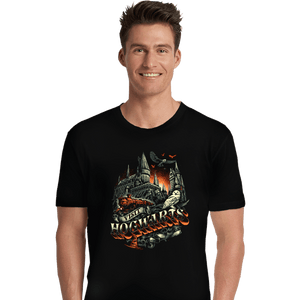 Shirts Premium Shirts, Unisex / Small / Black World Of The Wizards