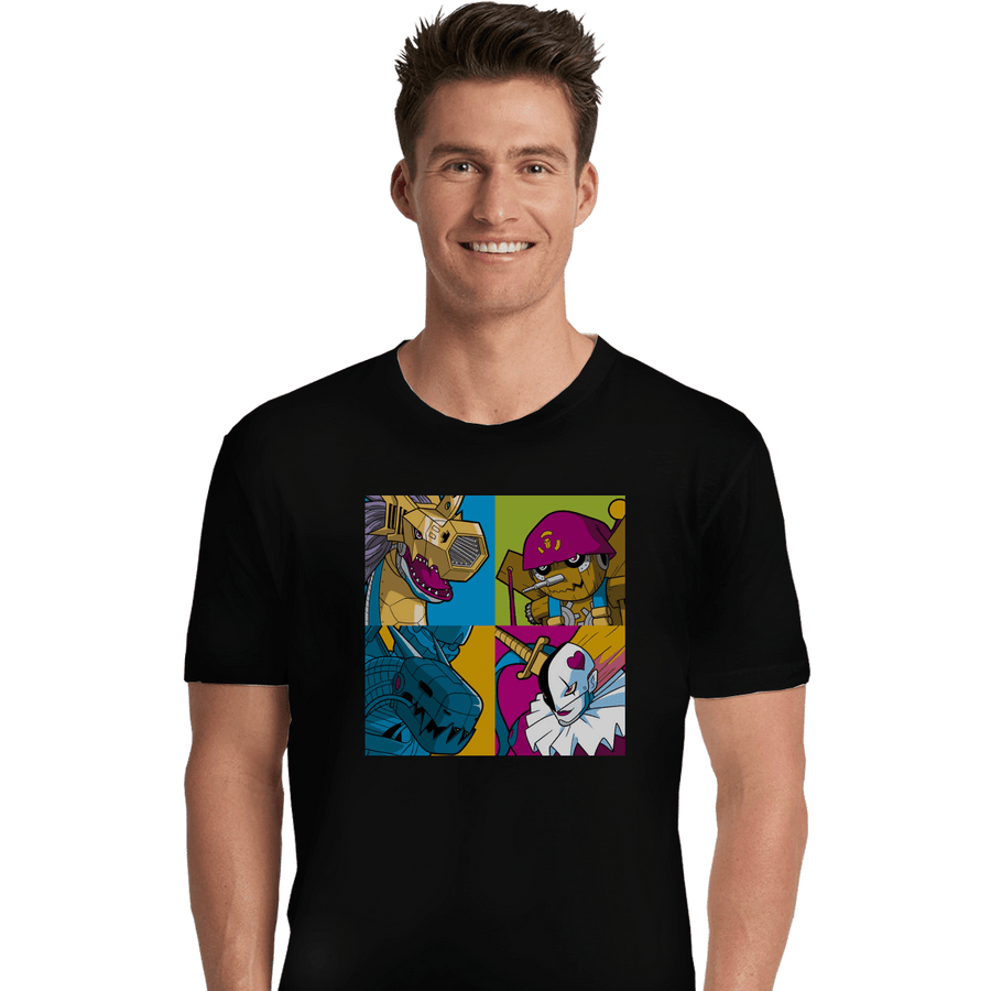 Shirts Premium Shirts, Unisex / Small / Black Dark Masters Pop