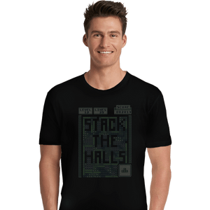 Shirts Premium Shirts, Unisex / Small / Black Stack The Halls