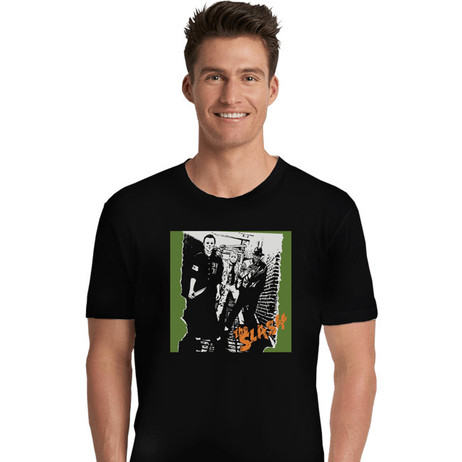 Daily_Deal_Shirts Premium Shirts, Unisex / Small / Black The Slash