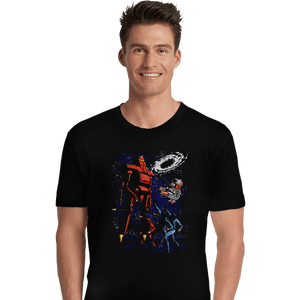 Shirts Premium Shirts, Unisex / Small / Black Killer Space Robot