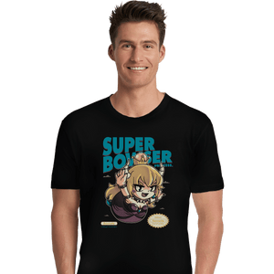Shirts Premium Shirts, Unisex / Small / Black Super Bowsette