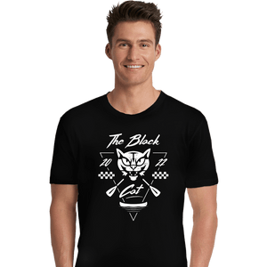 Shirts Premium Shirts, Unisex / Small / Black The Black Cat Canoe