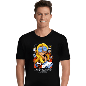 Secret_Shirts Premium Shirts, Unisex / Small / Black Loathing In Wonderland