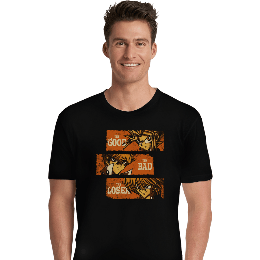 Shirts Premium Shirts, Unisex / Small / Black The Good, The Bad, And The Loser