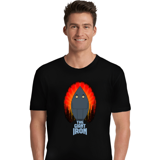 Shirts Premium Shirts, Unisex / Small / Black The Giant Iron