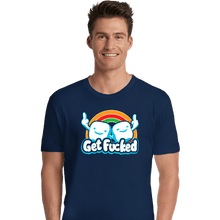 Load image into Gallery viewer, Secret_Shirts Premium Shirts, Unisex / Small / Navy Get Effed
