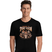 Load image into Gallery viewer, Secret_Shirts Premium Shirts, Unisex / Small / Black Summon The Spooky Season
