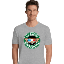 Load image into Gallery viewer, Secret_Shirts Premium Shirts, Unisex / Small / Sports Grey Kingston Falls 3D Coffee
