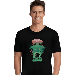Shirts Premium Shirts, Unisex / Small / Black Green Pocket Gaming
