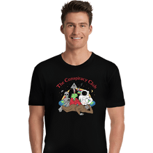Load image into Gallery viewer, Secret_Shirts Premium Shirts, Unisex / Small / Black Conspiracy Bunch
